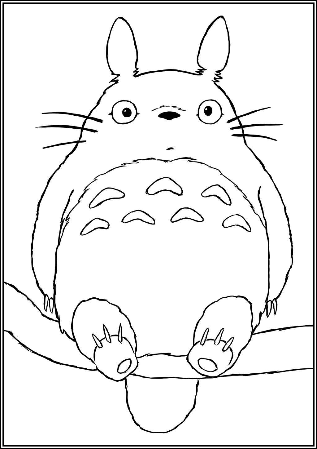 Totoro Coloring