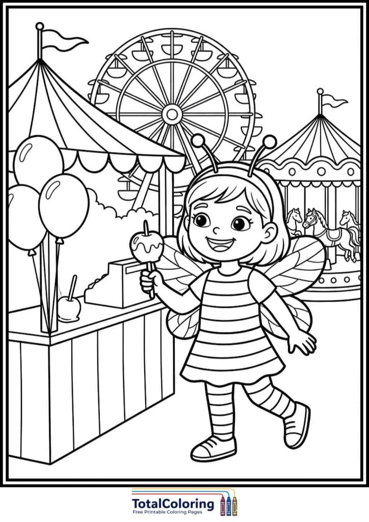 carnival coloring pages
