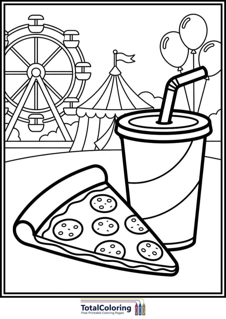 carnival coloring pages