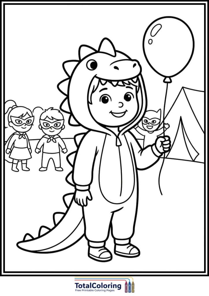carnival coloring pages
