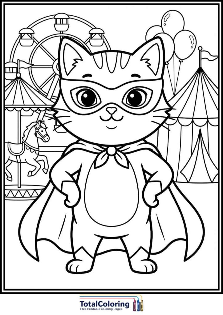 carnival coloring pages