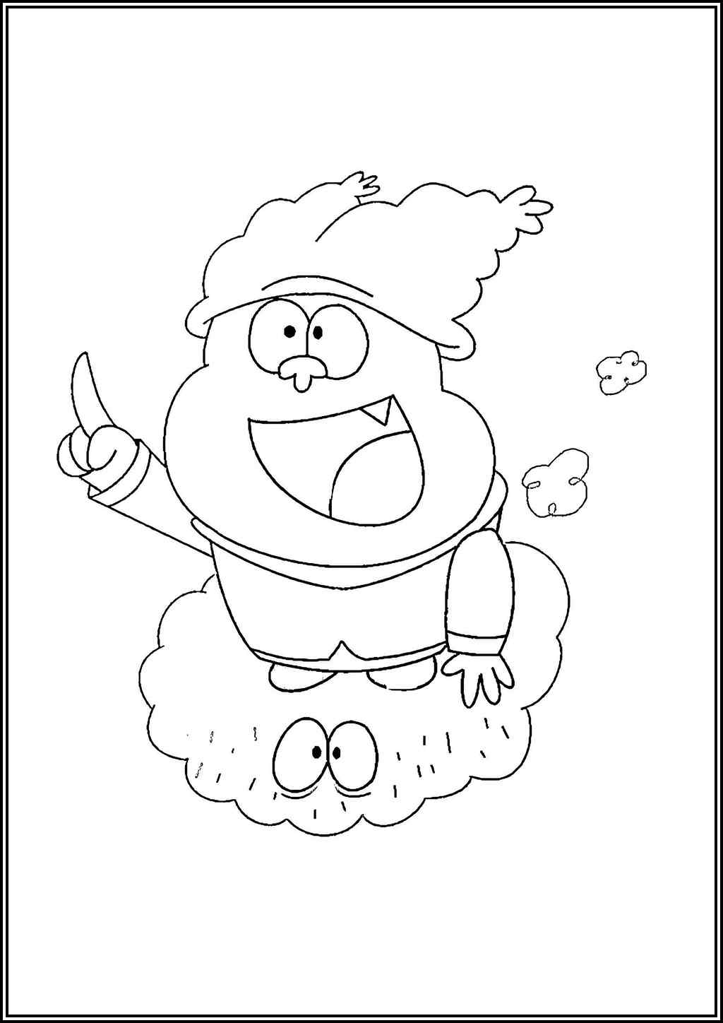 Chowder And Kimchi Coloring