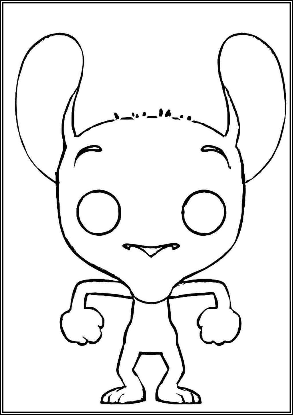 Cute Funko Pop Coloring