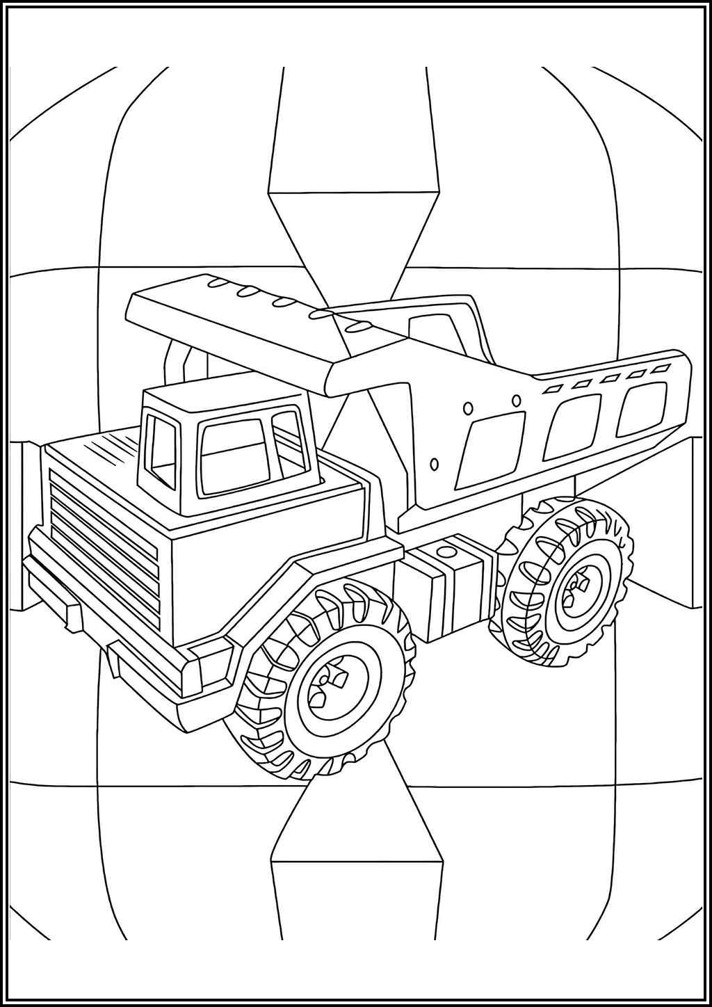 Dump Truck Free Pictures Coloring