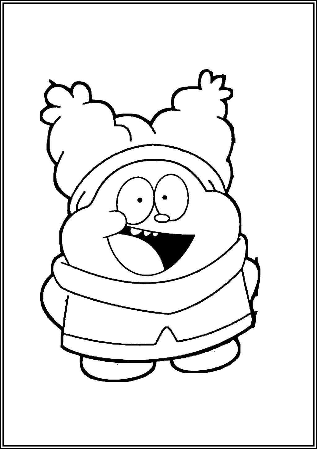 Funny Chowder Coloring