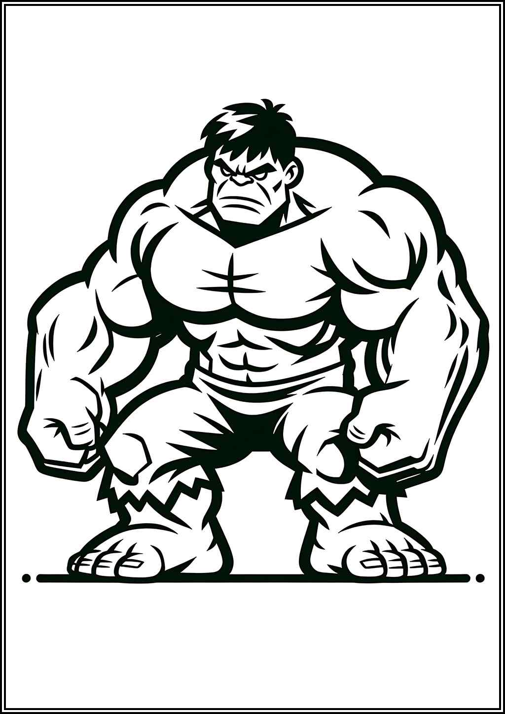 Giant Hulk Coloring