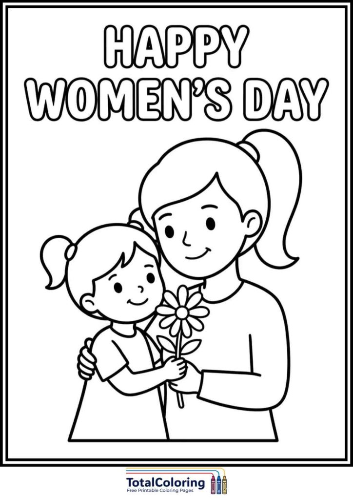 girl power flying superhero coloring page