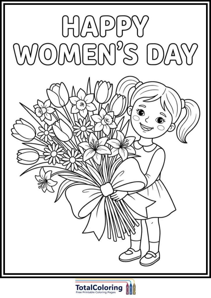 girl power superhero coloring page