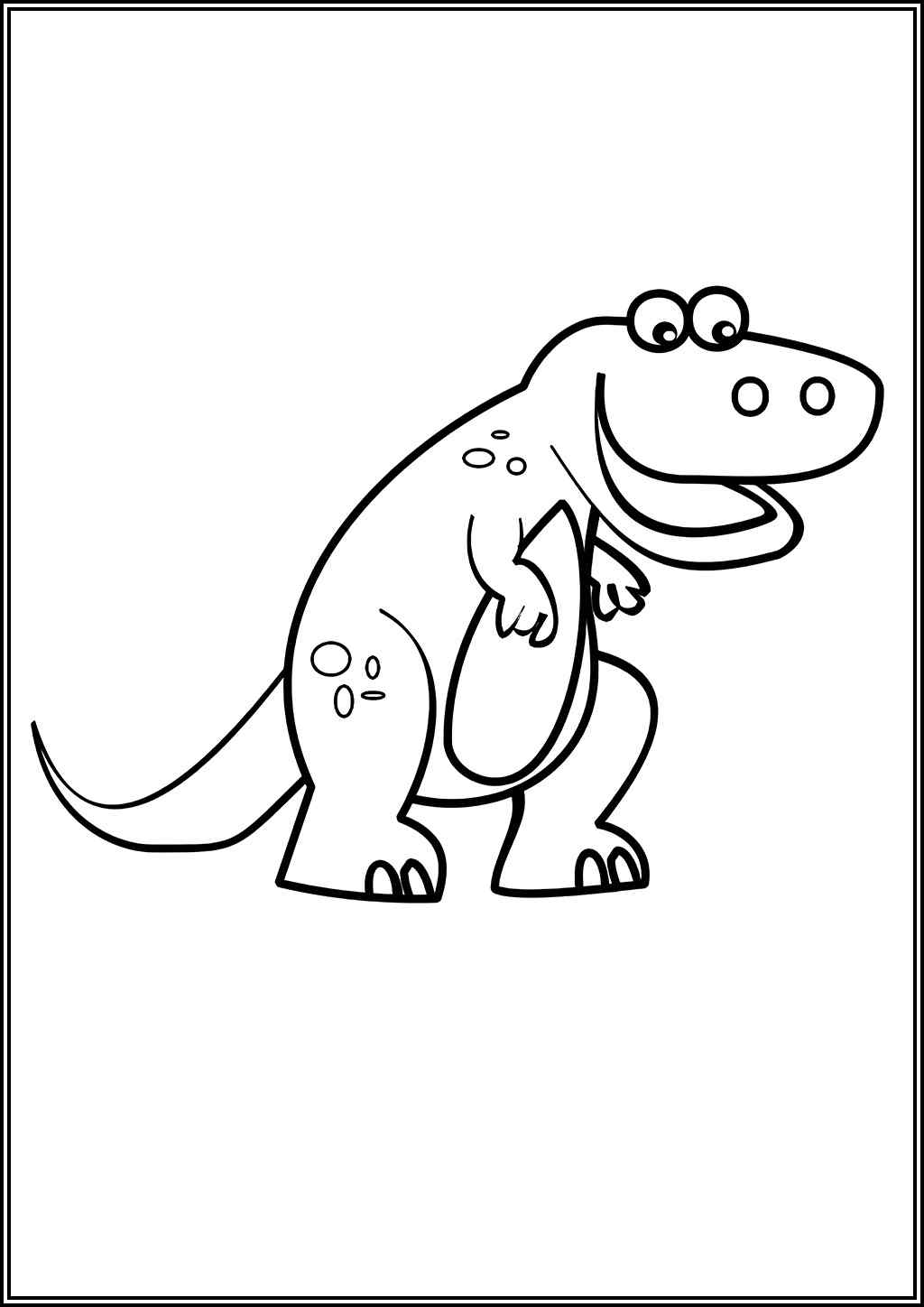Good T Rex Coloring