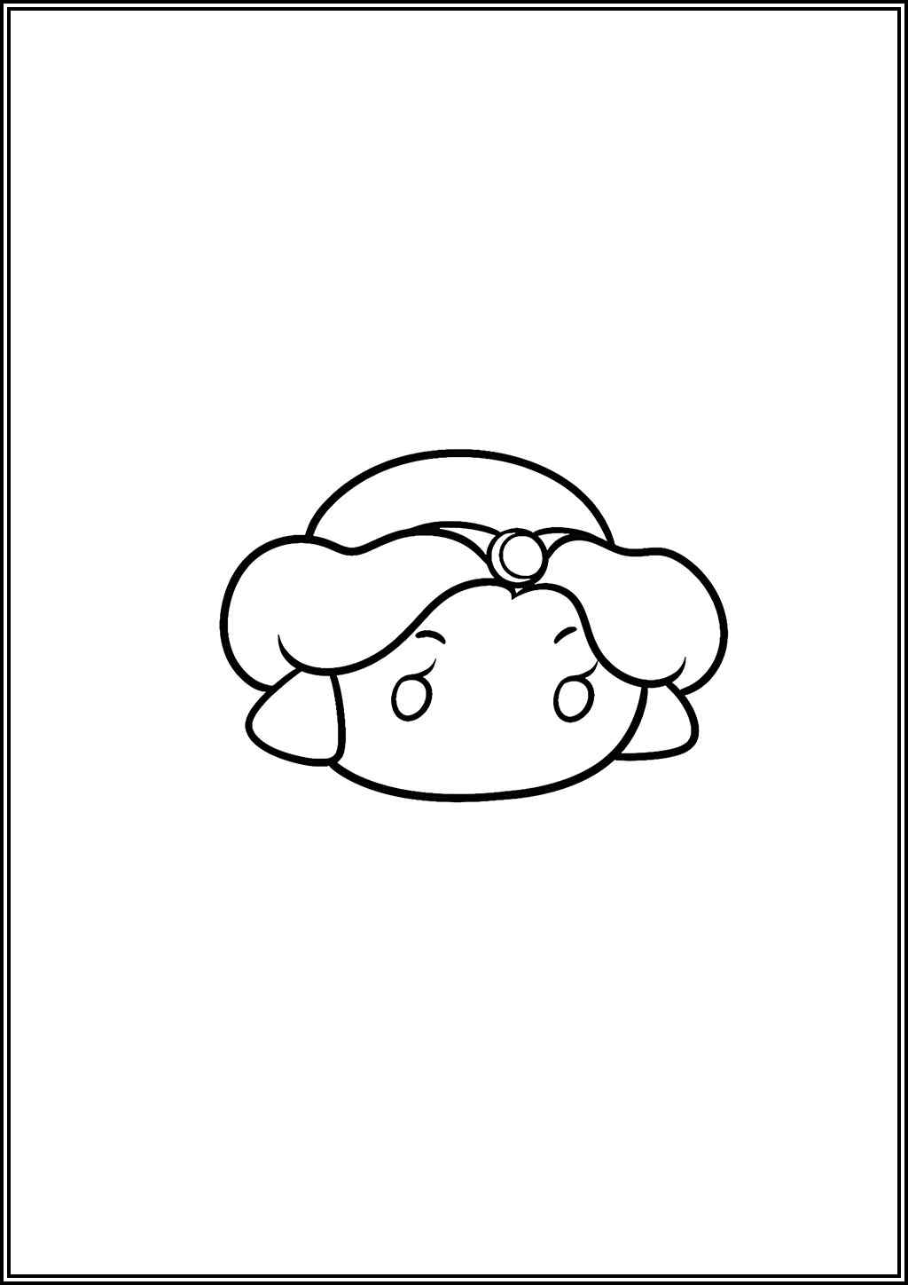 Jasmine Tsum Tsum Coloring