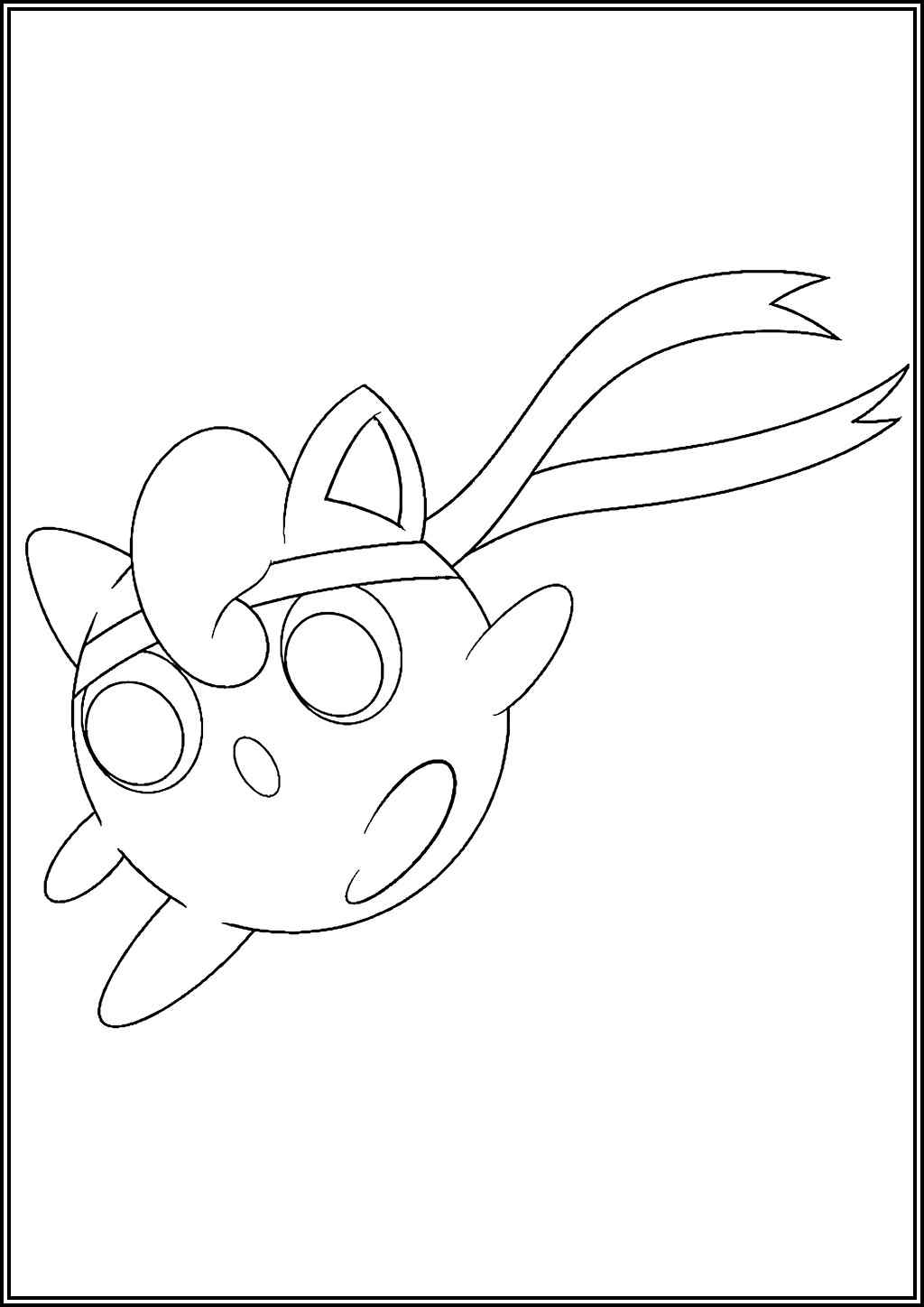 Jigglypuff Kick Coloring