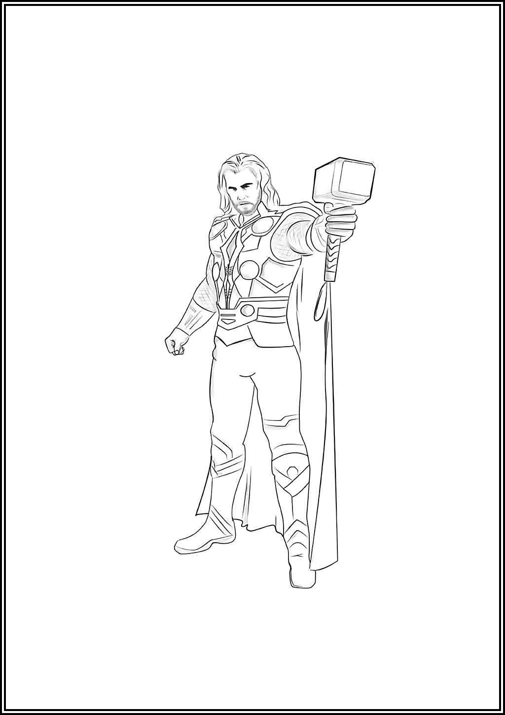 Normal Thor Coloring