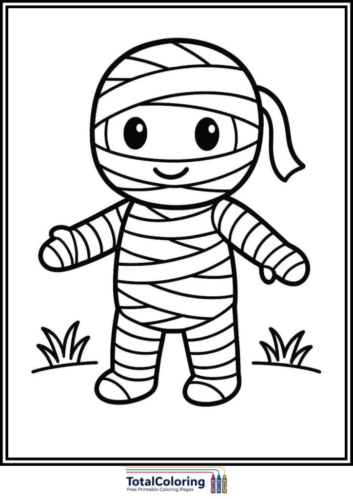 pharaoh mask coloring page