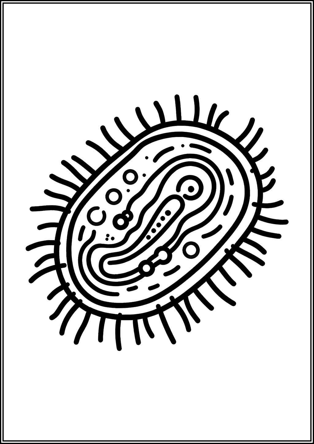 Simple Bacteria Coloring