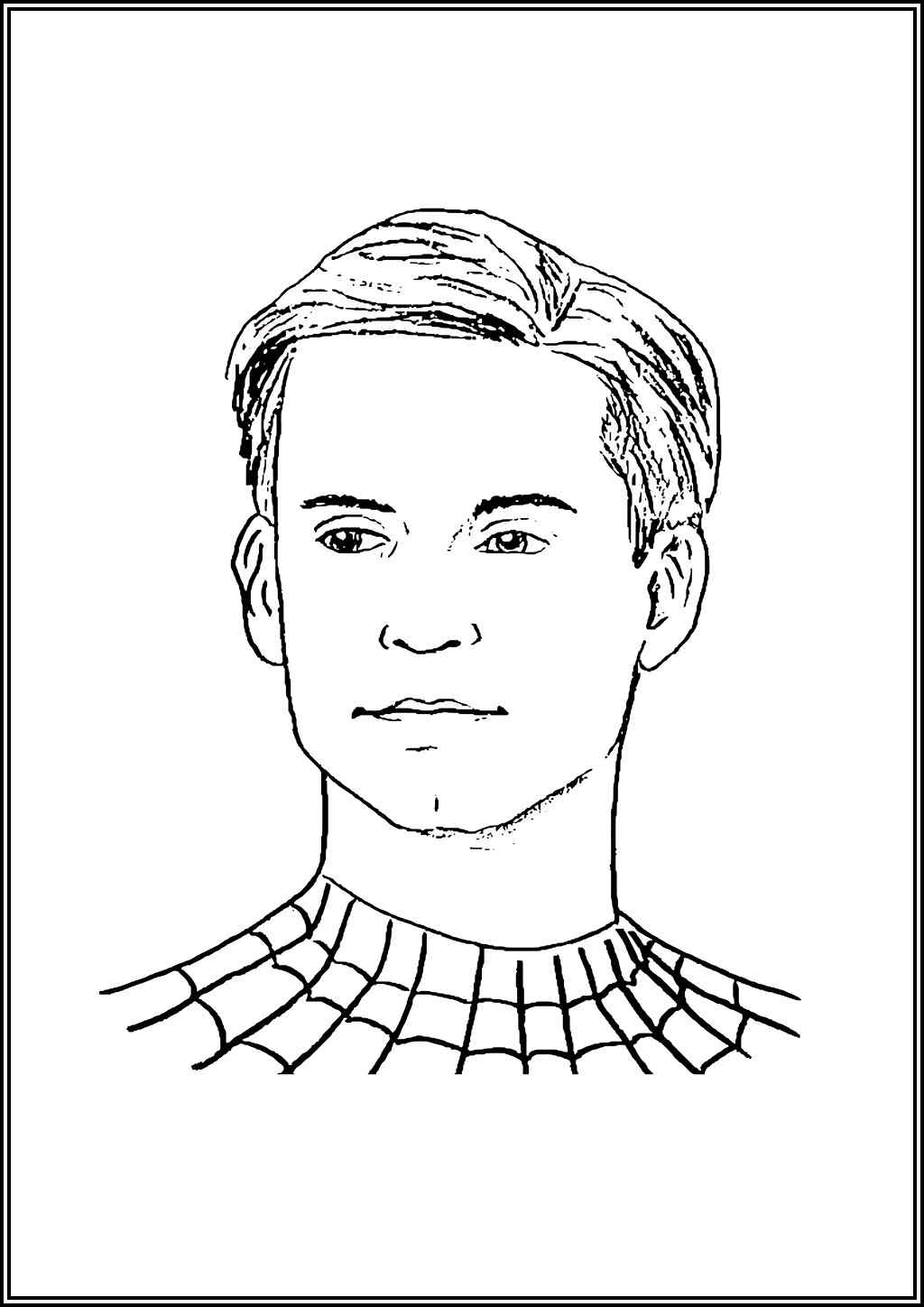 Spider Man Tobey Maguire Coloring