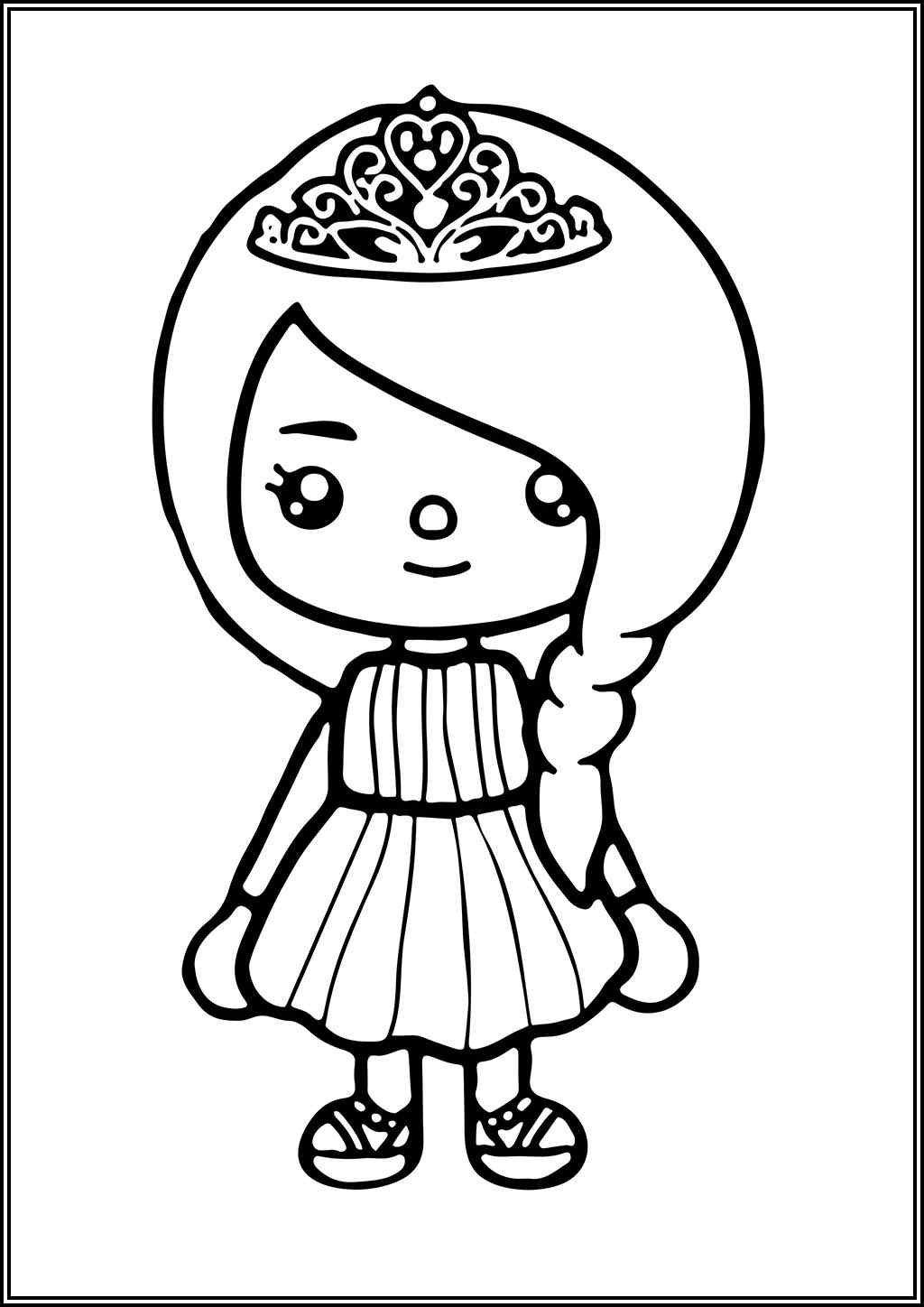Toca Boca Princess Coloring
