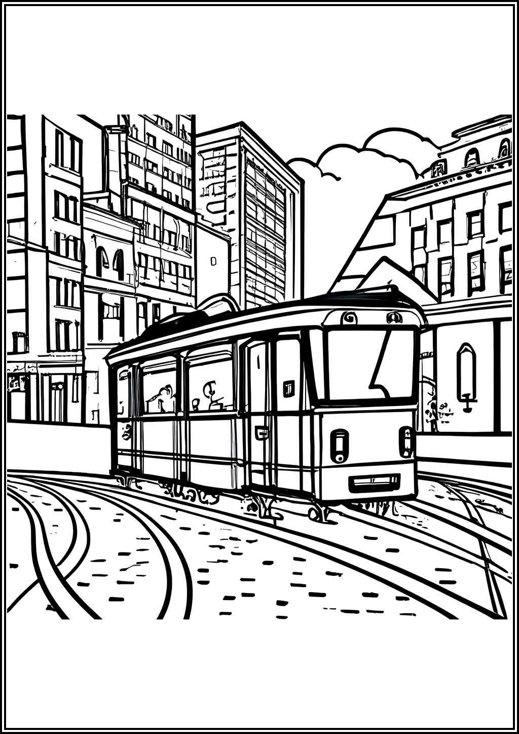 Tramway Coloring