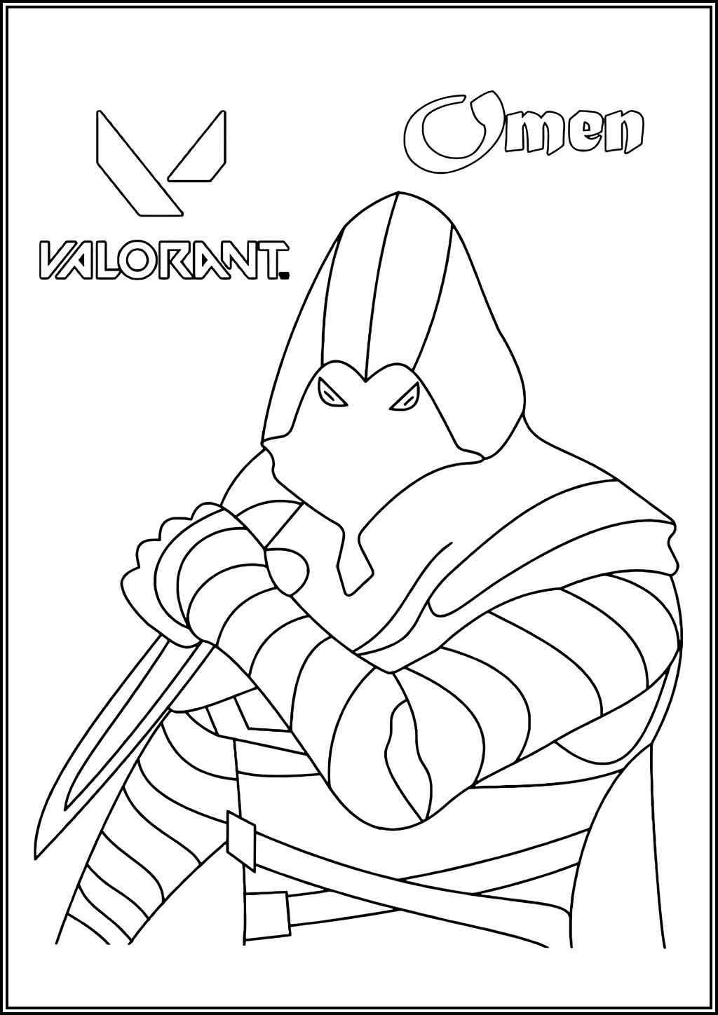 Valorant Omen Coloring