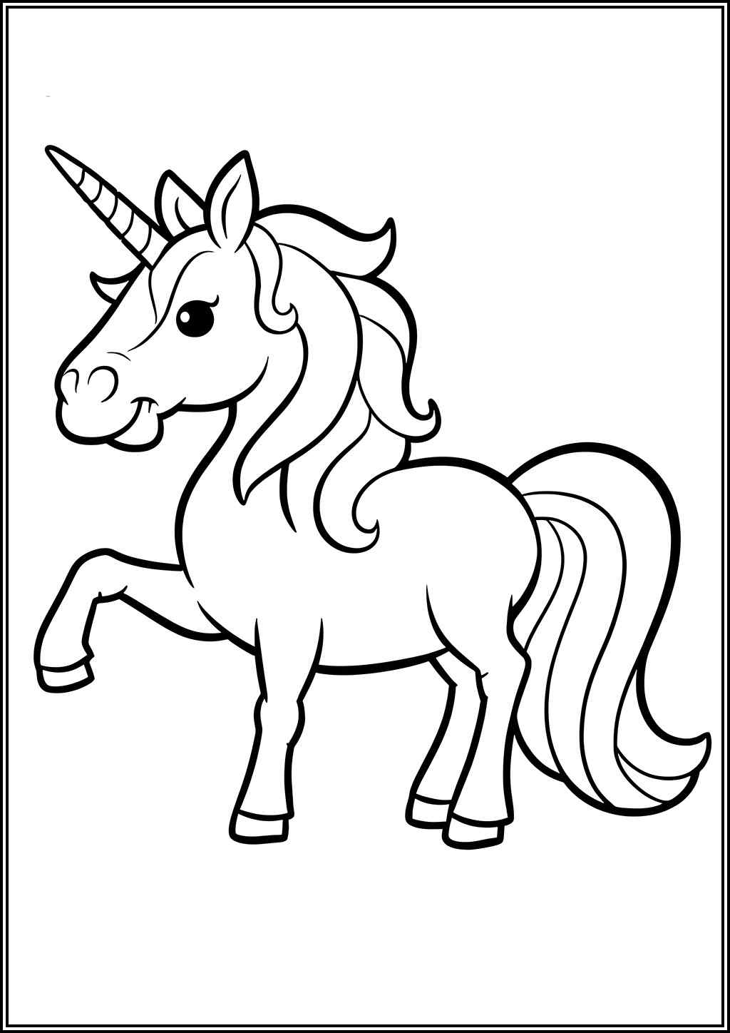 Very Nice Unicorn Coloring