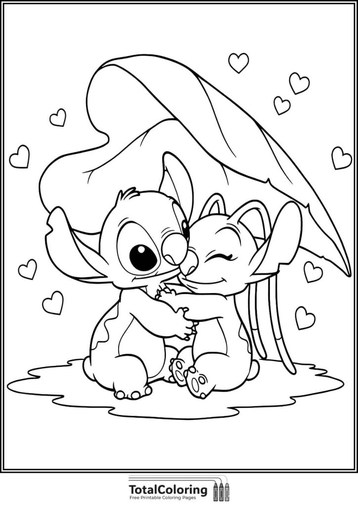 Stich Valentine Day