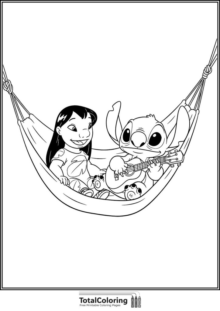 lilo stitch guitar