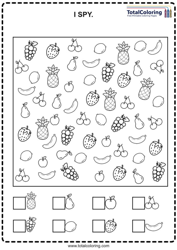 Frui i spy TotalColoringCOM