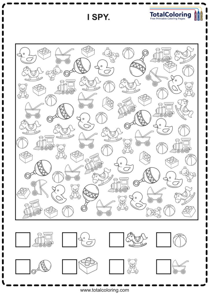 i spy TotalColoringCOM