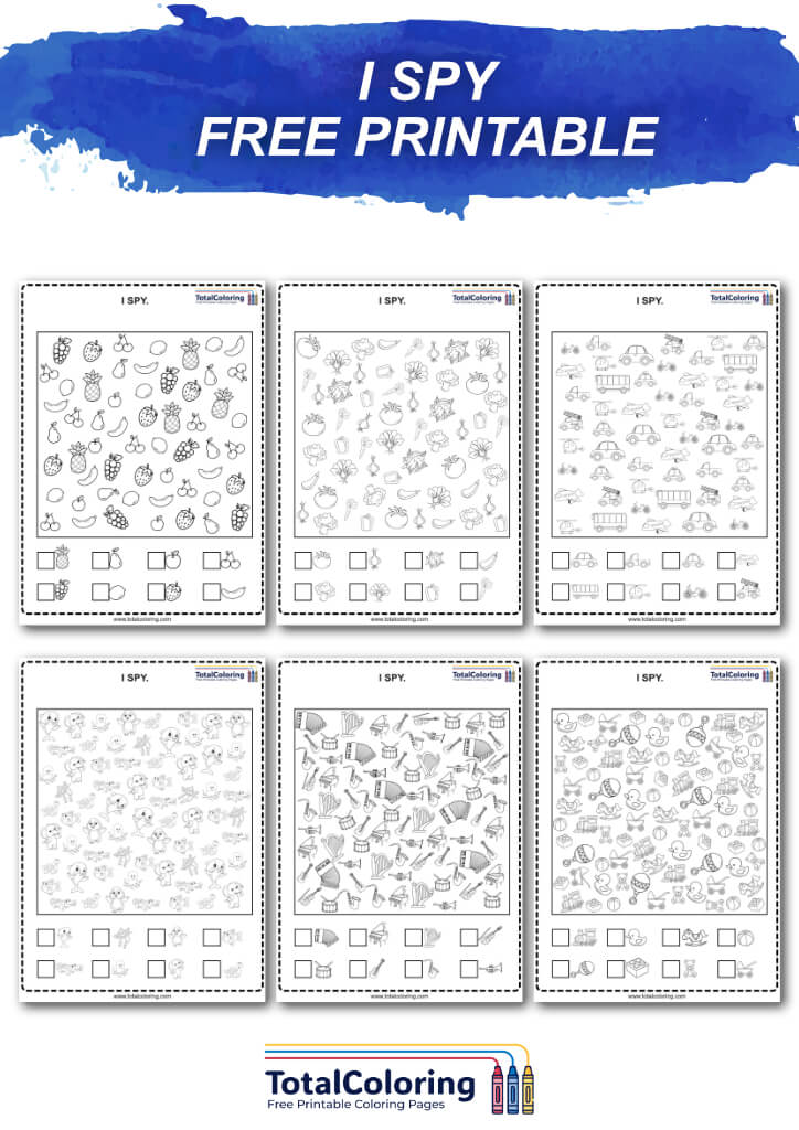 i spy free printable