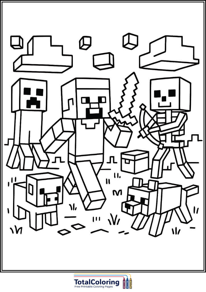 minecraft characters