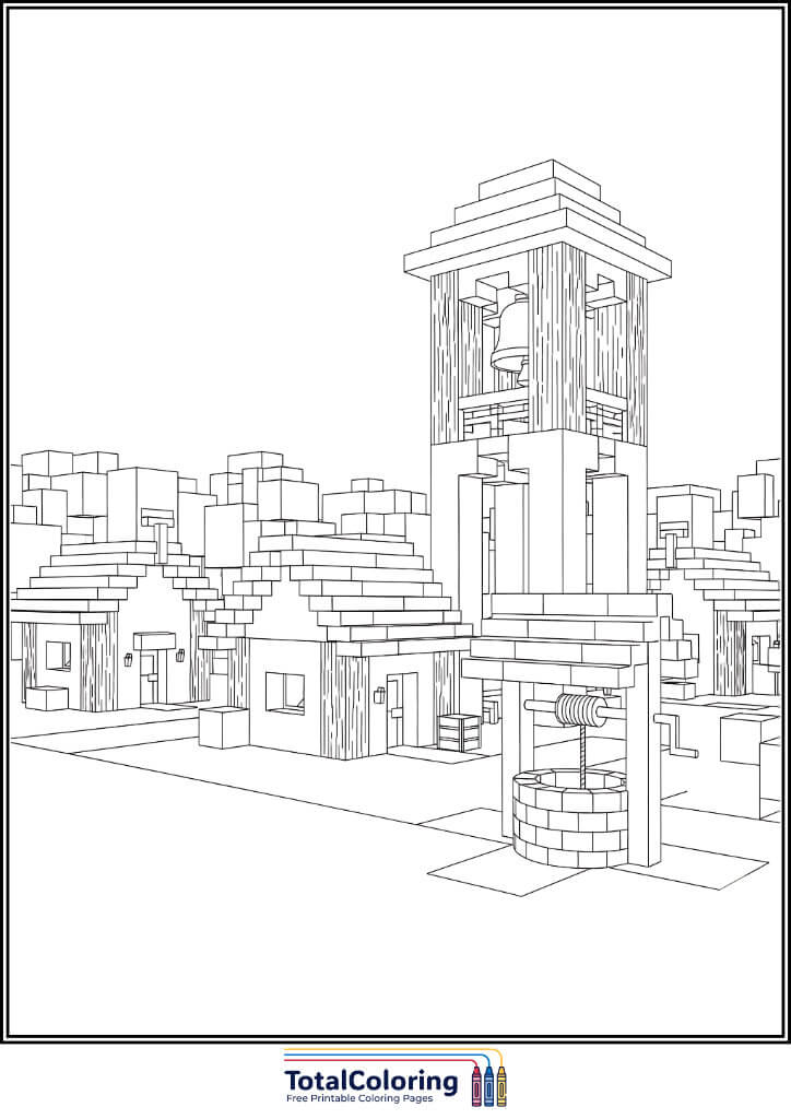 minecraft city